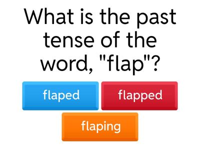 Adding Suffixes of "ed" & "ing"