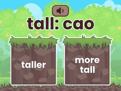 Comparative Adjectives: -er vs more