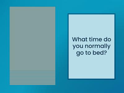 Adverbs of frequency