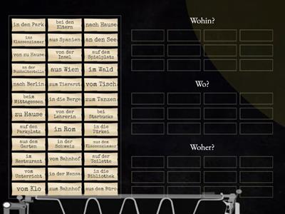 Lokale Präpositionen 