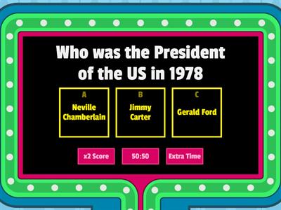 General Knowledge Gameshow Quiz