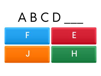 Alphabet Quiz