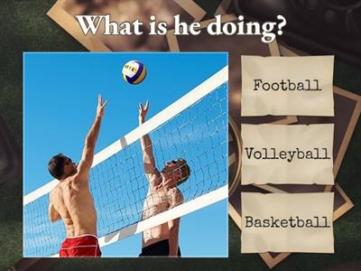 -ing form and activities