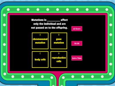 MUTATION (SCIENCE 10)