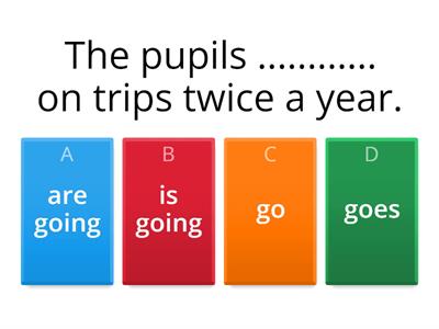 Present Tenses (Simple and Progressive)