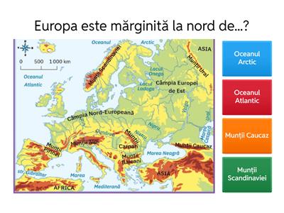 Europa- scurtă caracterizare geografică