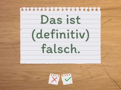 Redemittel: Meinung äußern