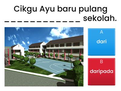 KATA SENDI NAMA 'DARI' DAN 'DARIPADA'