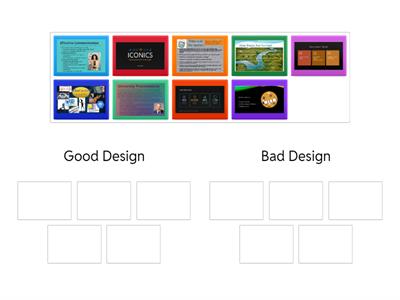 Good vs. Bad Slide Design