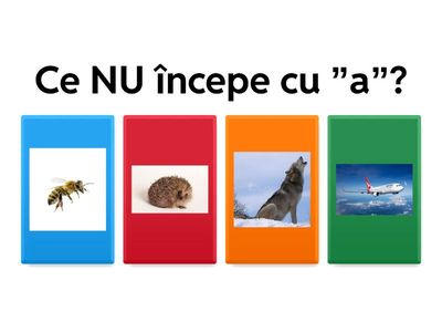Ce NU începe cu...?