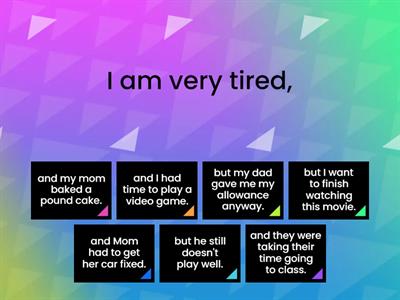 Compound Sentences - And vs But