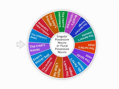 Singular and Plural Possessive Nouns