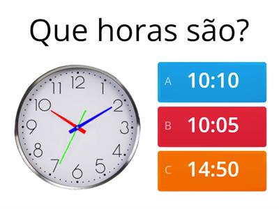  HORAS E MINUTOS