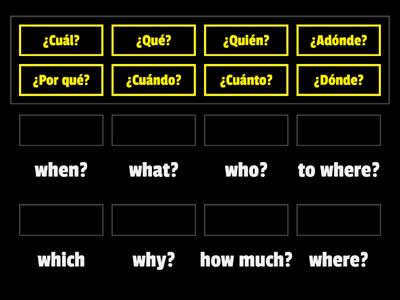 Interrogatives-Question words