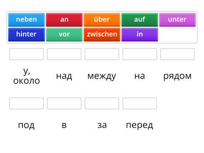 Wechselpräpositionen