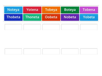 Reading words with short vowels ( Alif, Ba, Ta, Tha, Noon, and ya) 