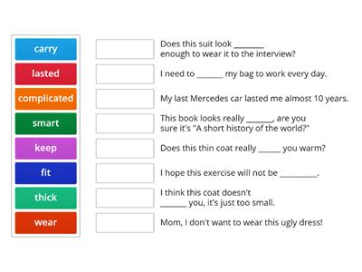 Outcomes pre Unit 2