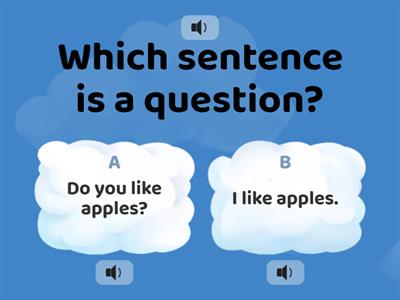 Lesson 3 Statement or Question