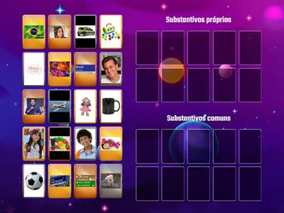 Substantivos próprios e comuns