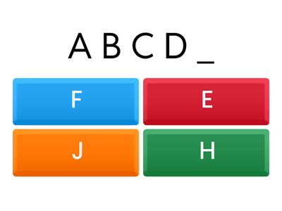 Alphabet Quiz