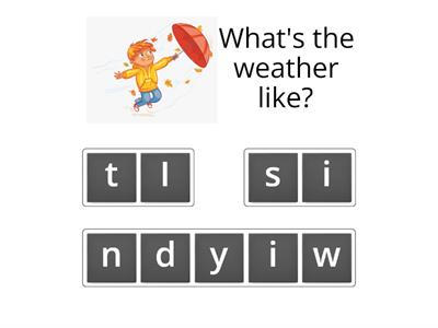 Weather Anagram