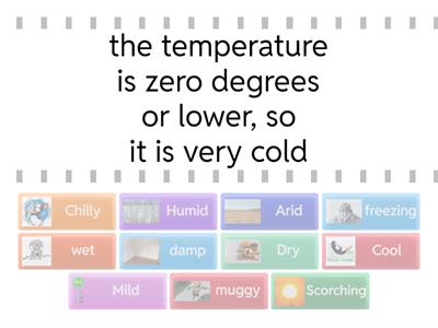 temperature and humidity