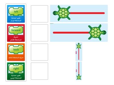 الاتجاهات في Turtle Art
