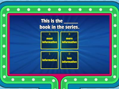 Degrees of Comparison - Self-Development