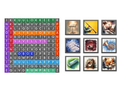 MUSIIKKI: Etsi sana ja valitse kuva 3