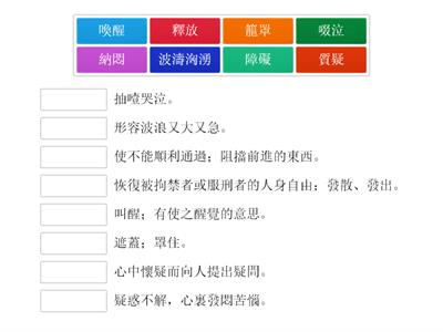 《海倫凱勒的心視界》重點詞語（詞義）