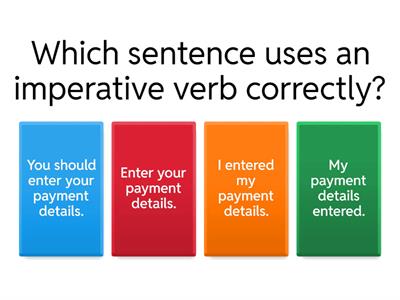procedural text quiz