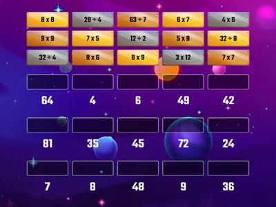 Times Tables Multiplication and Division