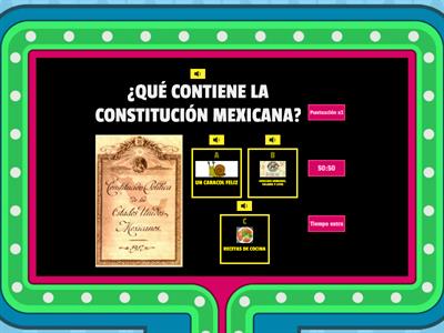 CONSTITUCIÓN MEXICANA