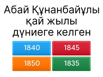 Абай Құнанбайұлы