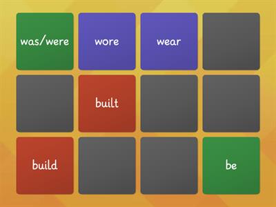 Irregular Verbs (Past simple form)