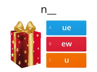  After 4.14 - Spelling Review - Long U sound- vowel team "ue" or "ew" or Open "u"