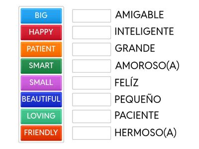 ADJECTIVES CALIFICATIVES