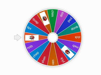 Step 1.3- Nonsense Words-Ladybug Game