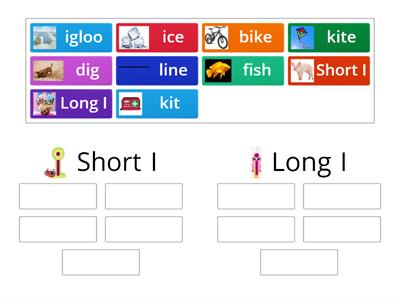 Short I or Long I Sort