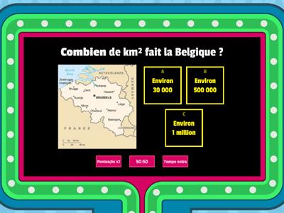 FLE - CONNAISSEZ-VOUS LA BELGIQUE ?