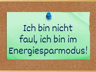 lustige Sprüche - zabawne powiedzenia