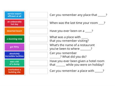 Outcomes unit 6 vocab