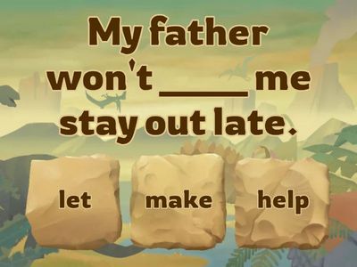 W 11 Grammr Review: Causative verbs