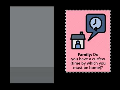 SPEAK FOR A MINUTE (School, Habits, Opinions) 