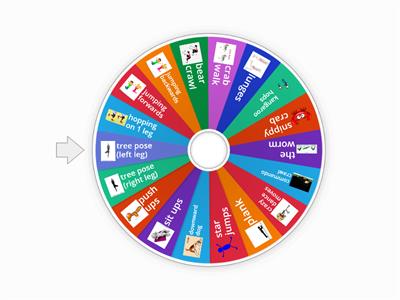 Indoor movement activity wheel