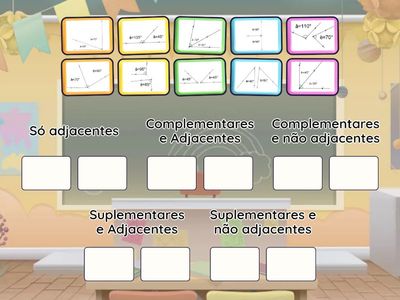 Ângulos adjacentes, complementares e suplementares (1)