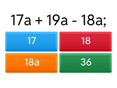 Ұқсас қосылғыштарды біріктір