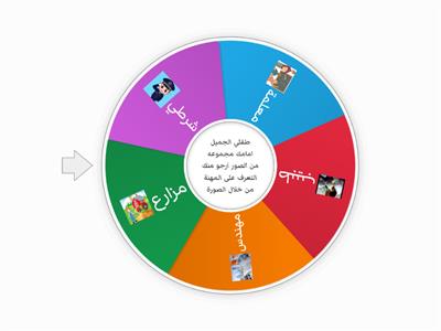 التعرف على أصحاب المهن من خلال الصورة   