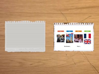 Jobs and Nationality Flashcards