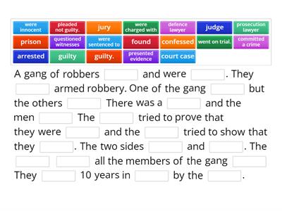 crime and punishment story REal life upper intermediate